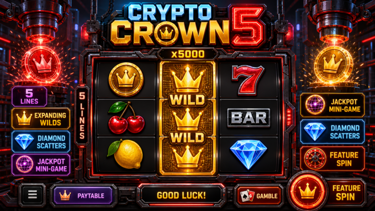 Crypto Crown 5 slot screenshot