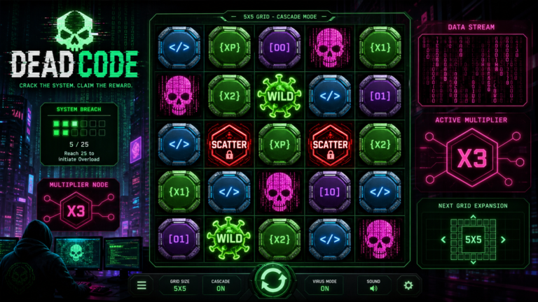 Deadcode slot screenshot