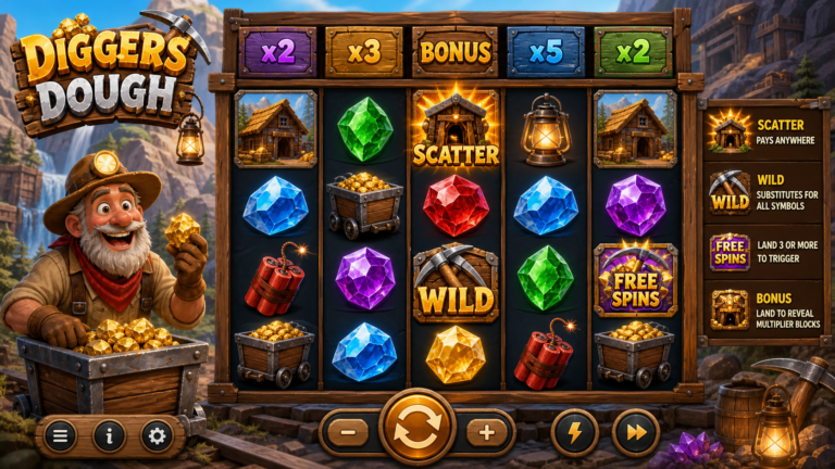 Diggers Dough slot screenshot