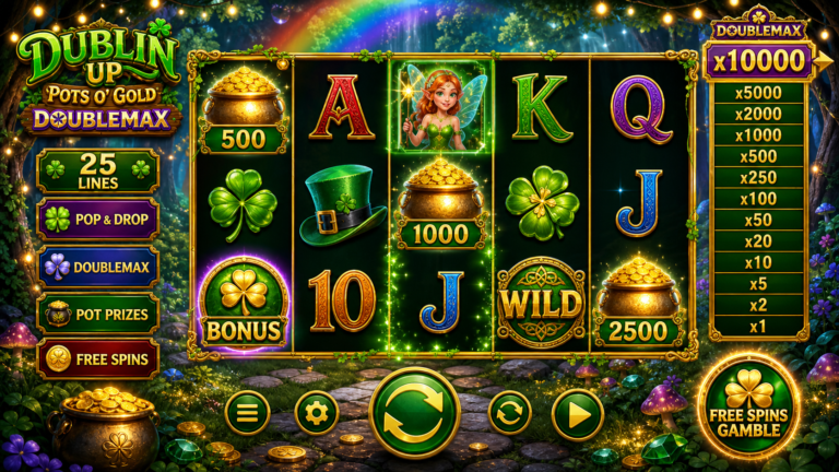 Dublin Up Pots O’ Gold DoubleMax slot screenshot