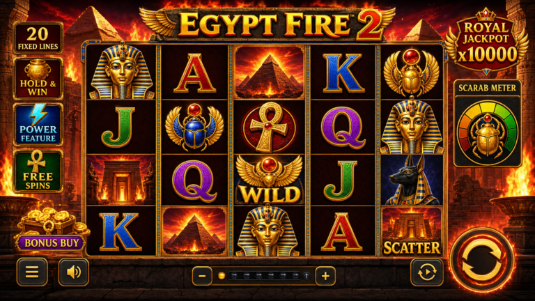 Egypt Fire 2 Online Video Slot