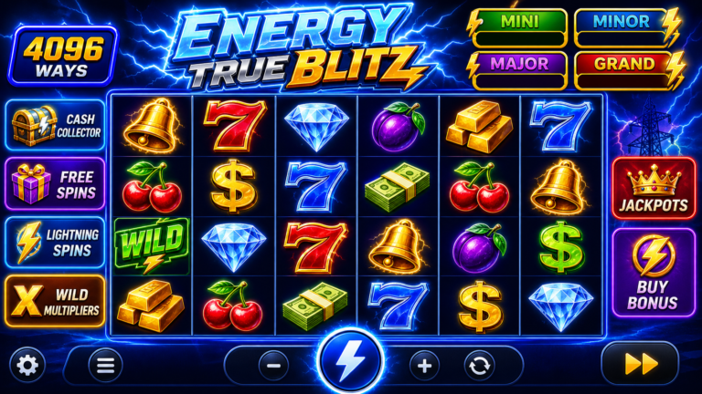 Energy True Blitz slot screenshot