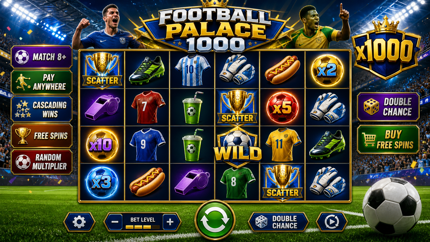 Football Palace 1000 Online Video Slot
