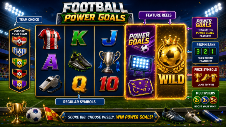 Football Power Goals Online Video Slot