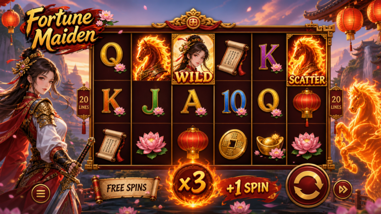Fortune Maiden slot screenshot