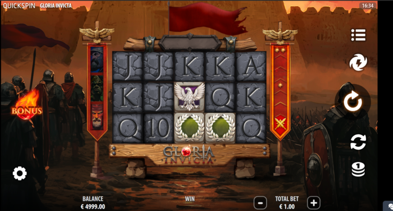 Gloria Invicta slot screenshot
