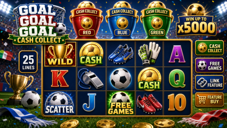 Goal Goal Goal Cash Collect Online Video Slot