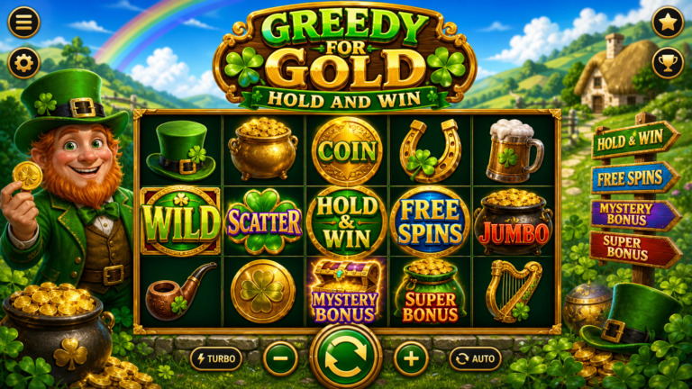 Greedy for Gold Hold and Win Online Video Slot