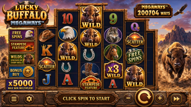 Lucky Buffalo Megaways Online Video Slot