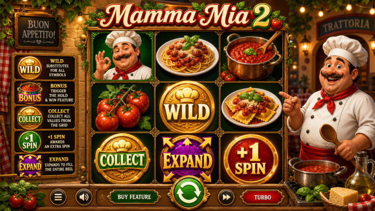 Mamma Mia 2 slot screenshot