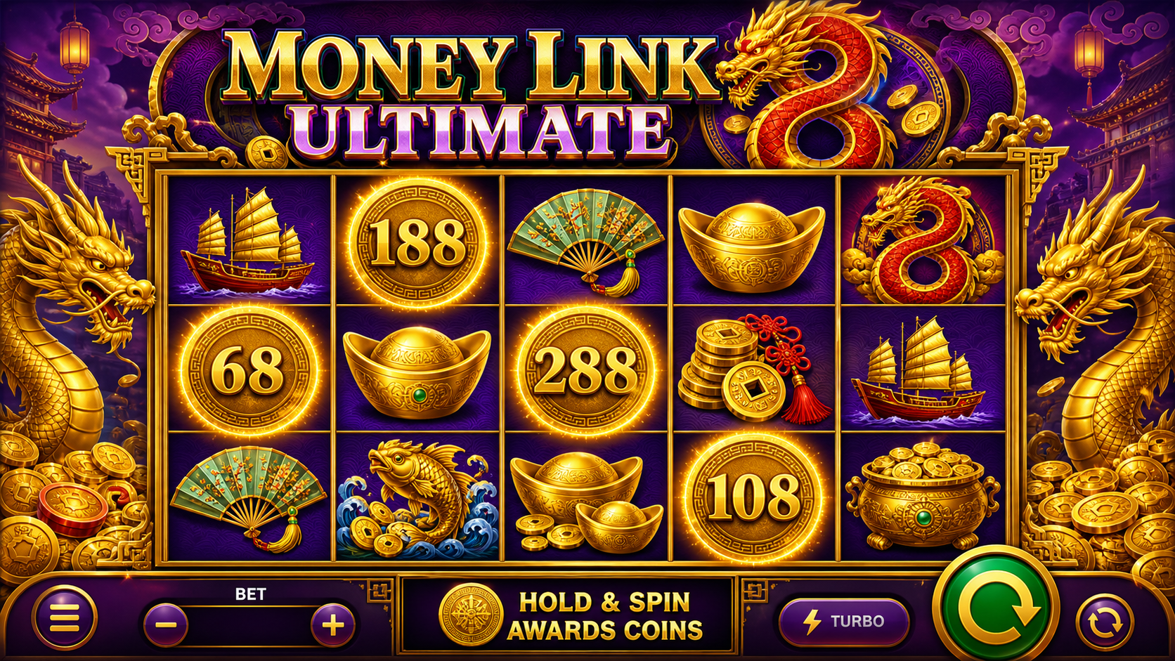 Money Link Ultimate 8 Online Video Slot