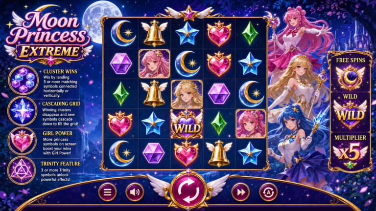 Moon Princess Extreme Online Video Slot
