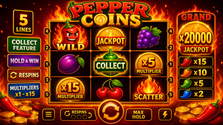 Pepper Coins Online Video Slot