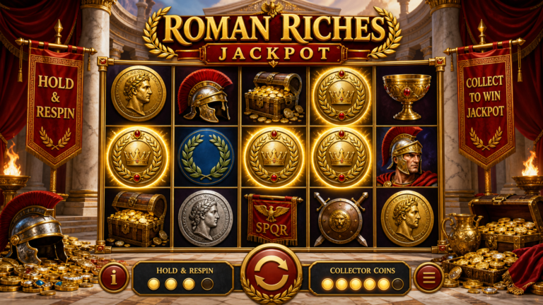 Roman Riches Jackpot Online Video Slot