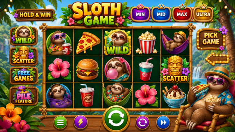 Sloth Game slot screenshot