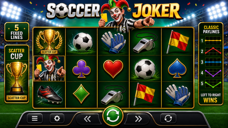 Soccer Joker slot screenshot