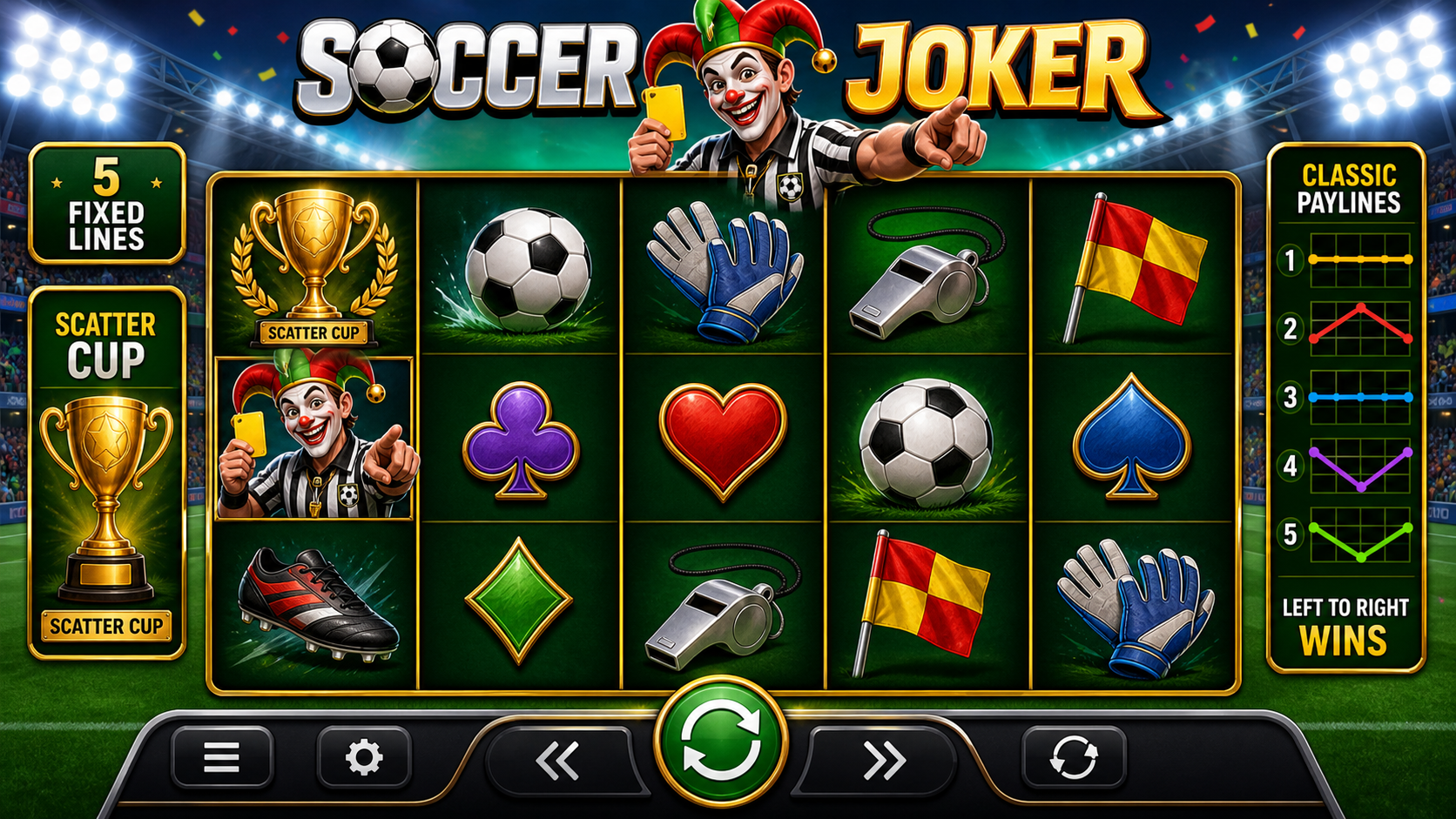 Soccer Joker Online Video Slot