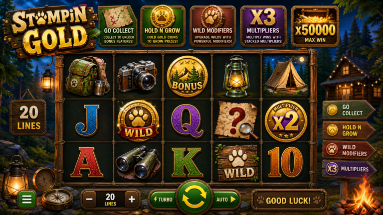 Stompin Gold Online Video Slot