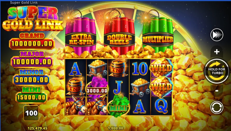 Super Gold Link: Running Wins Online Video Slot