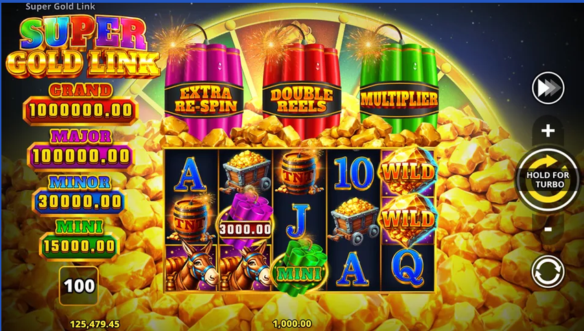 Super Gold Link: Running Wins Online Video Slot
