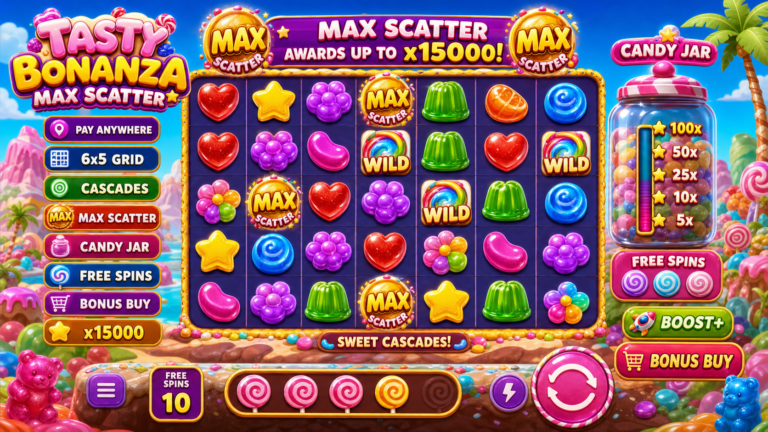 Tasty Bonanza Max Scatter Online Video Slot