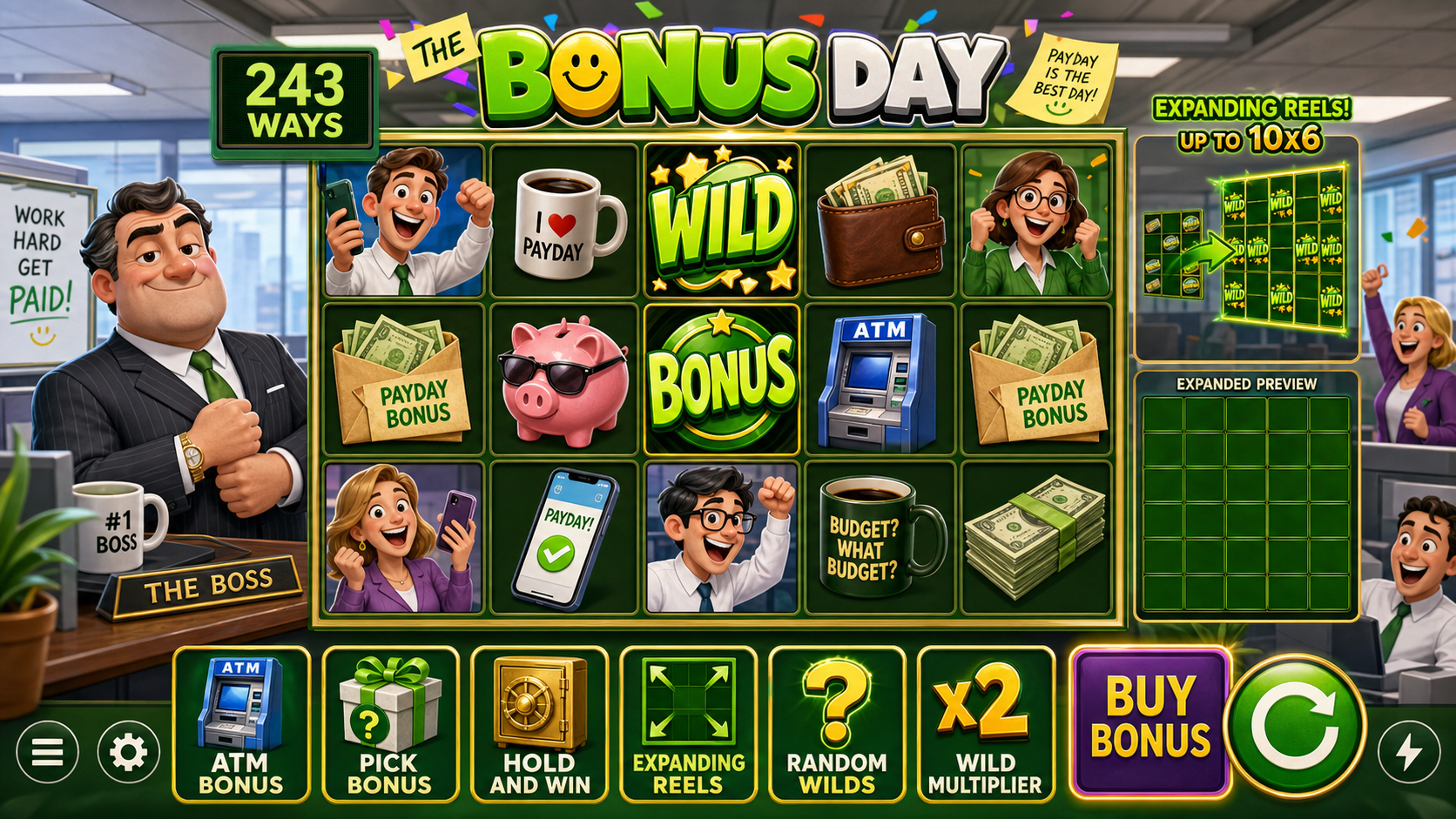 The Bonus Day Online Video Slot