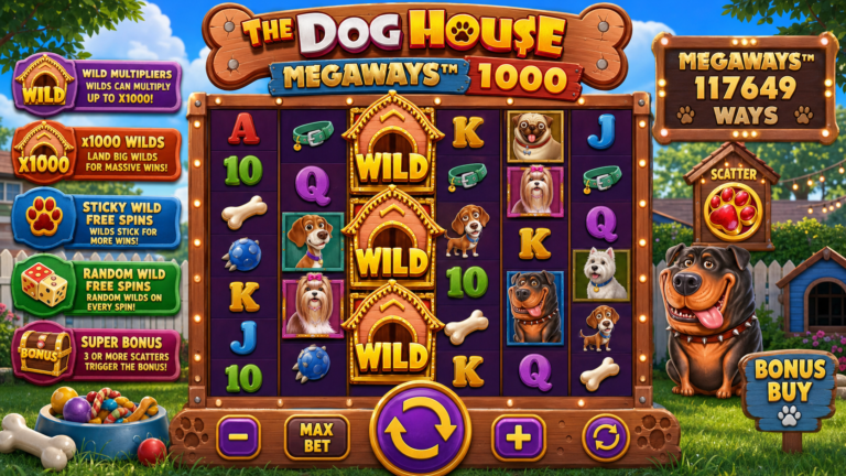 The Dog House Megaways 1000 slot screenshot