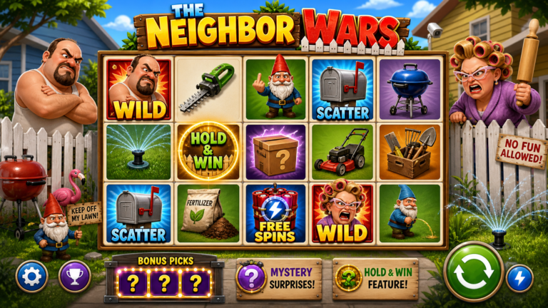 The Neighbor Wars slot screenshot