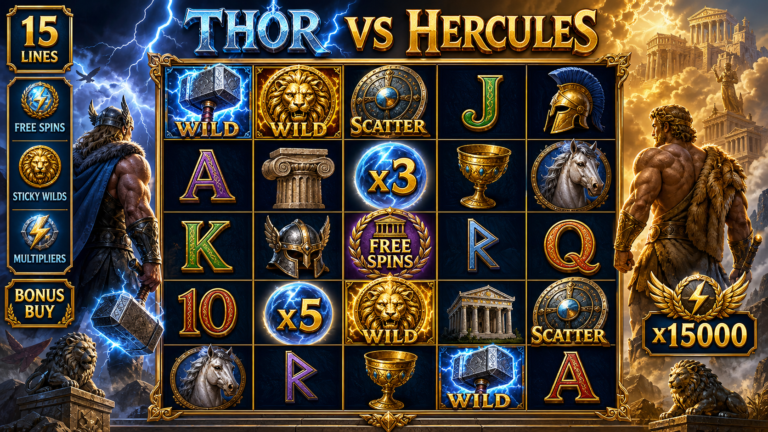 Thor Vs Hercules slot screenshot