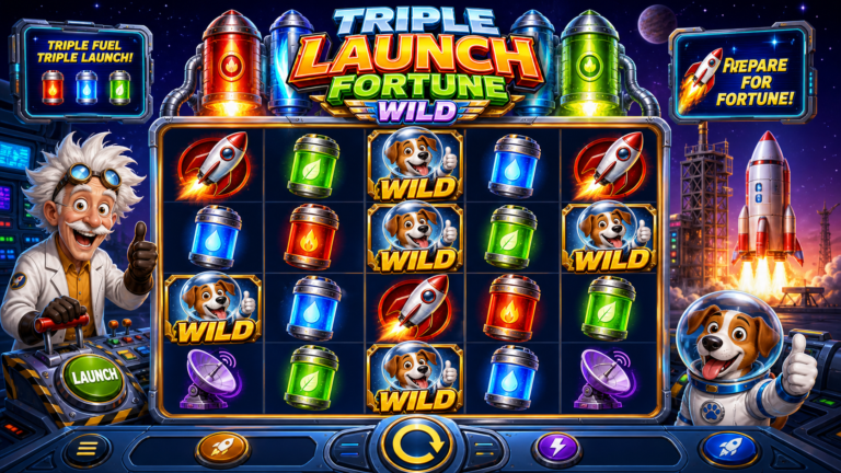 Triple Launch Fortune Wild Online Video Slot