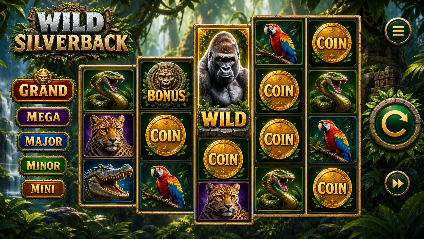 Wild Silverback Online Video Slot
