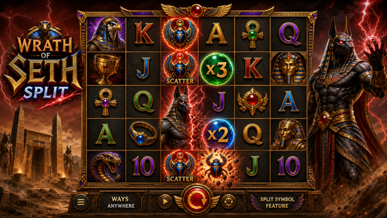 Wrath Of Seth Split Online Video Slot