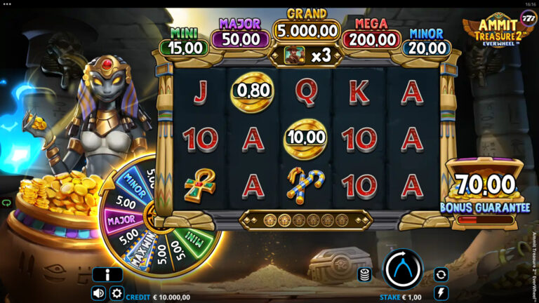 Ammit Treasure slot screenshot