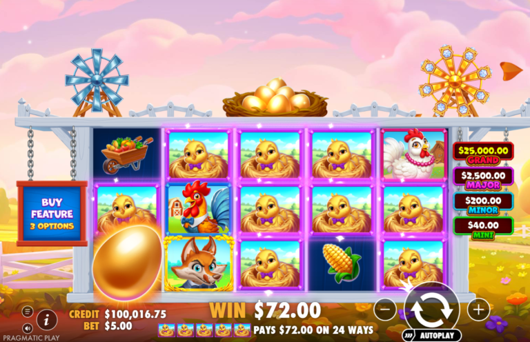 Better Barn House Bonanza slot gameplay screenshot