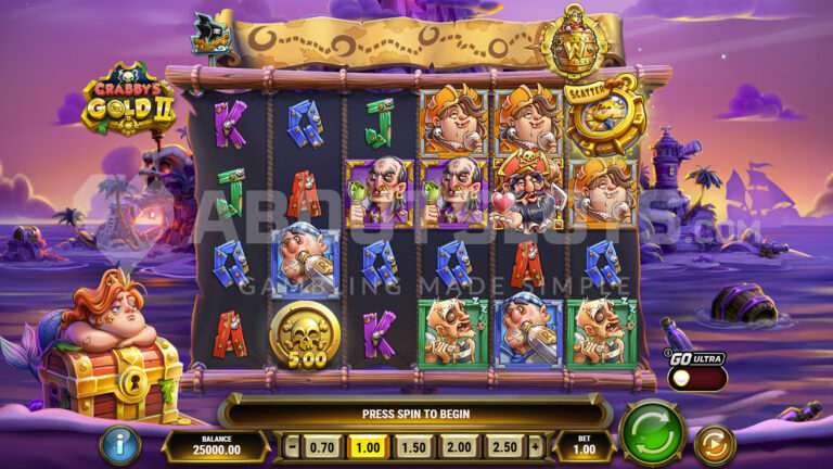 Crabby's Gold 2 slot gameplay screenshot