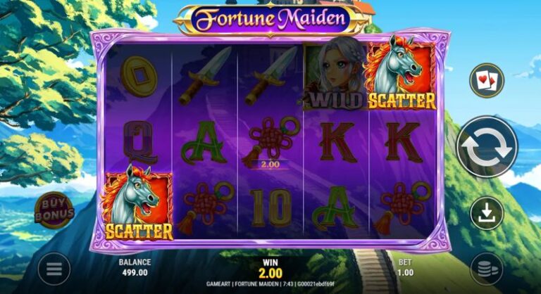 Fortune Maiden slot screenshot