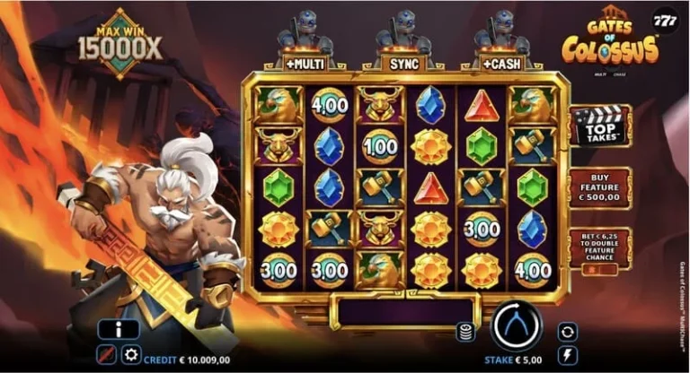 Gates of Colossus MultiChase slot gameplay screenshot