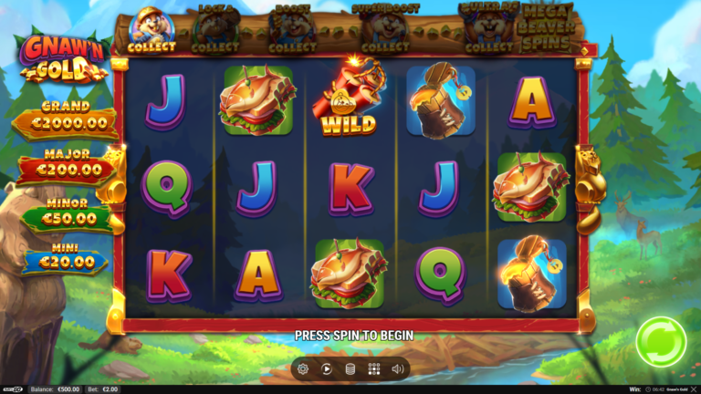 Gnawn Gold slot gameplay screenshot