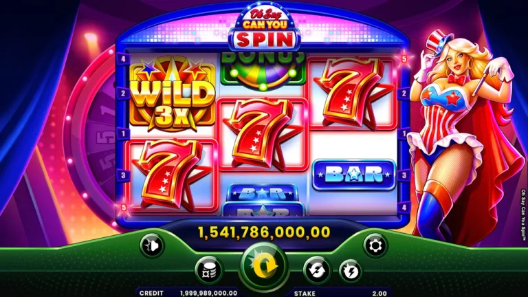 Oh Say Can You Spin slot gameplay screenshot