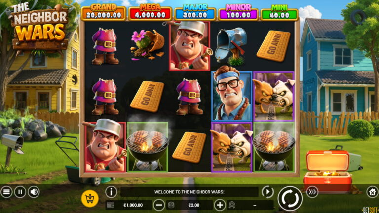 The Neighbor Wars slot screenshot