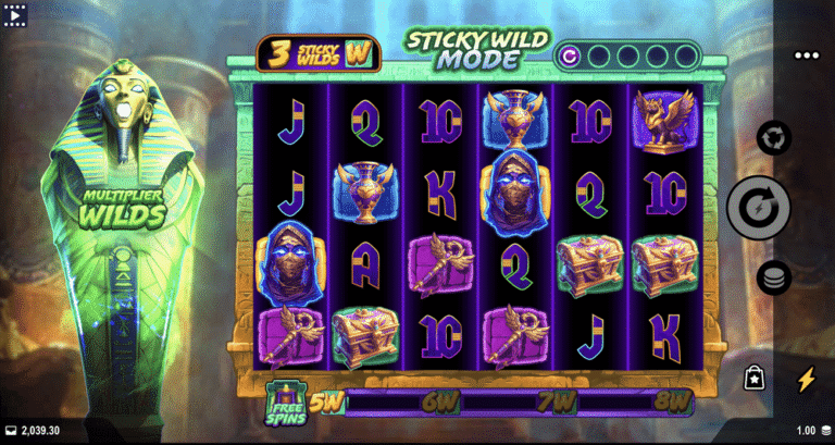 Wild Tomb slot screenshot