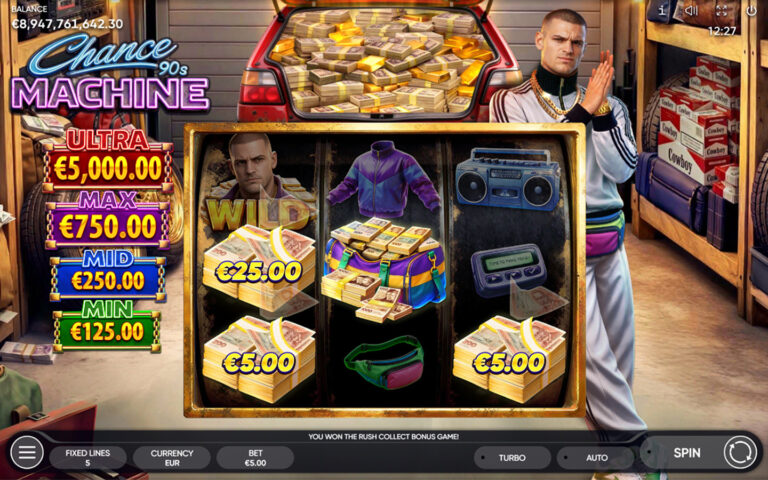 Chance Machine 90s slot screenshot