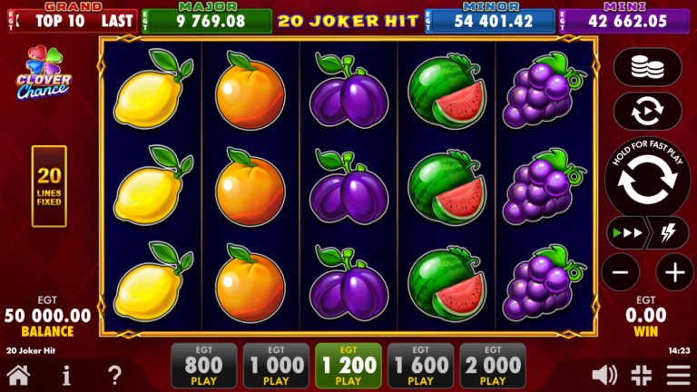 20 Joker Hit Online Video Slot