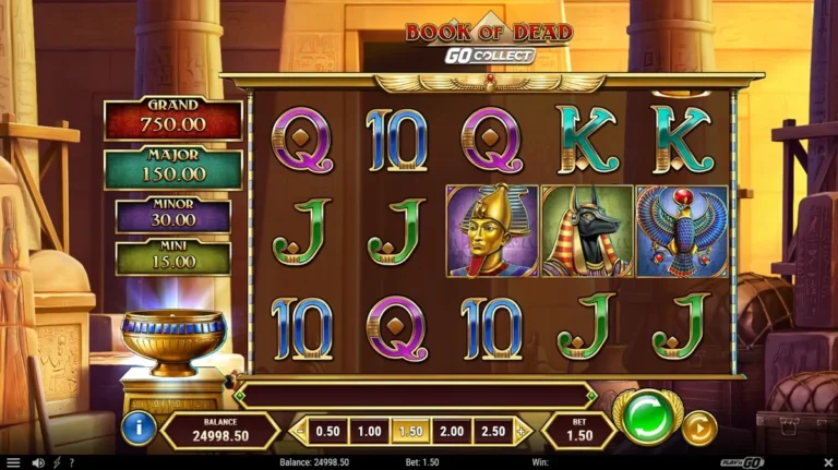 Book of Dead GO Collect Online Video Slot