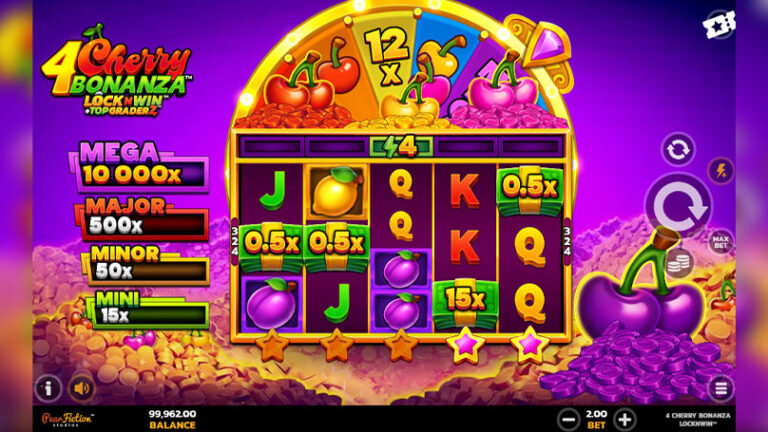 4 Cherry Bonanza Online Video Slot