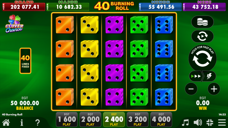 40 Burning Roll Online Video Slot