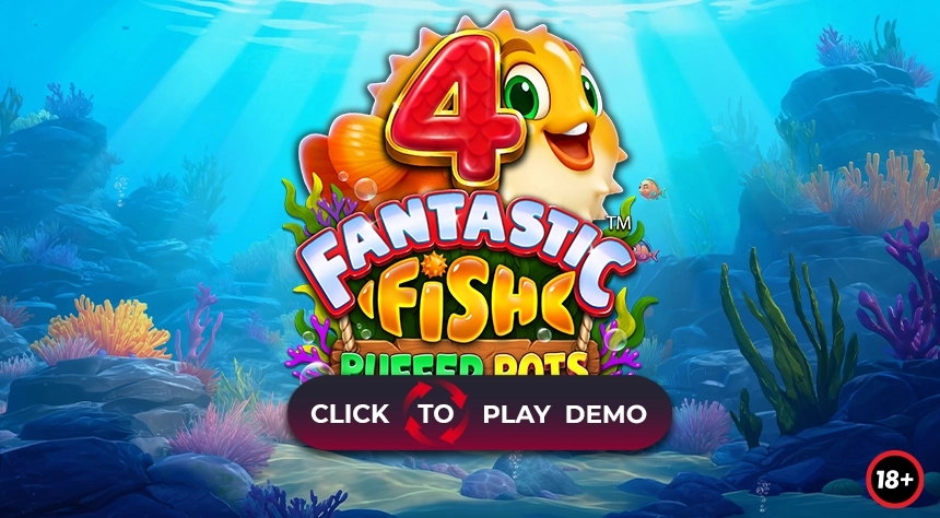 4 Fantastic Fish Puffer Pots Online Video Slot