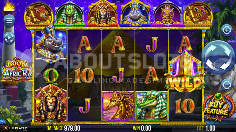 Book Of AfricRa slot screenshot