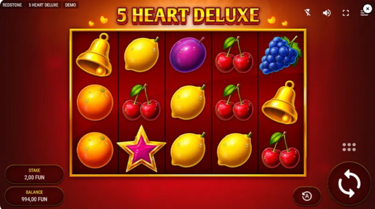 5 Heart Deluxe Online Video Slot