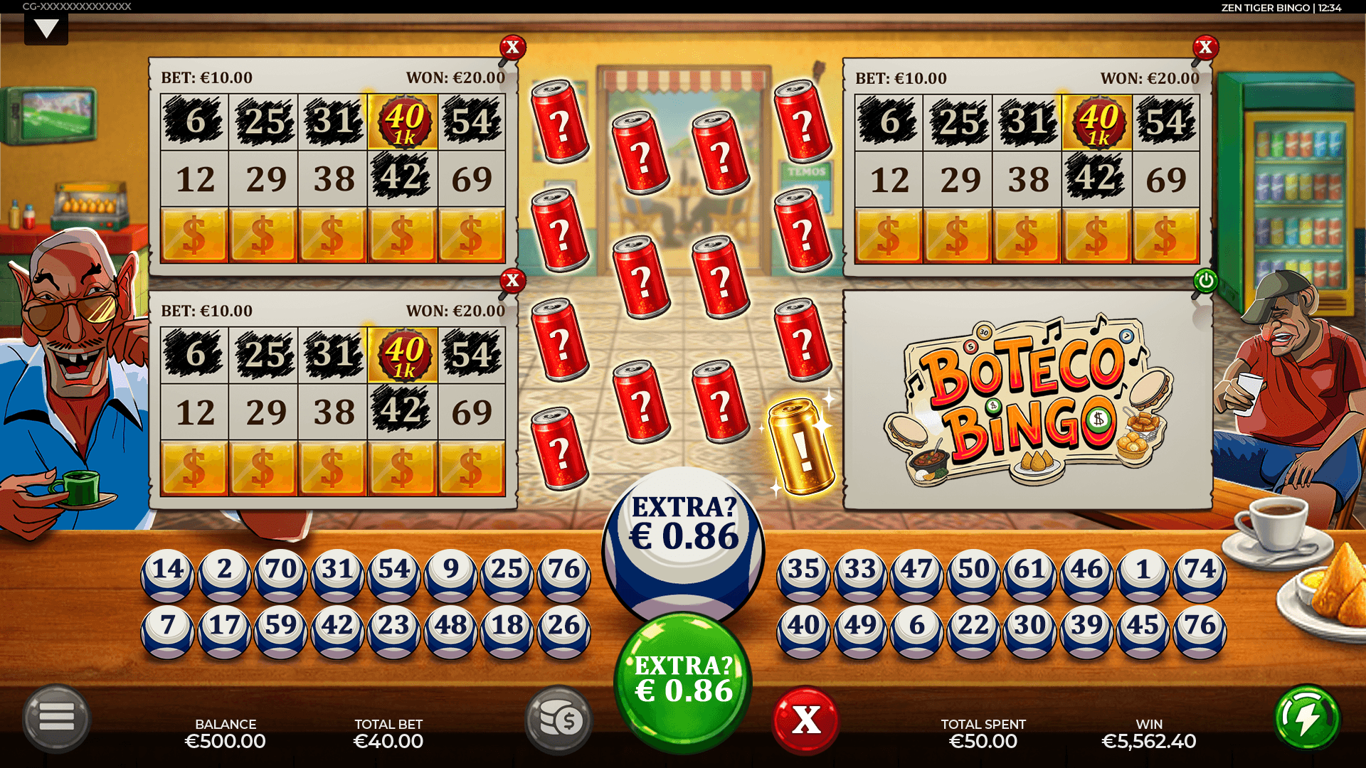 Boteco Bingo Online Video Slot
